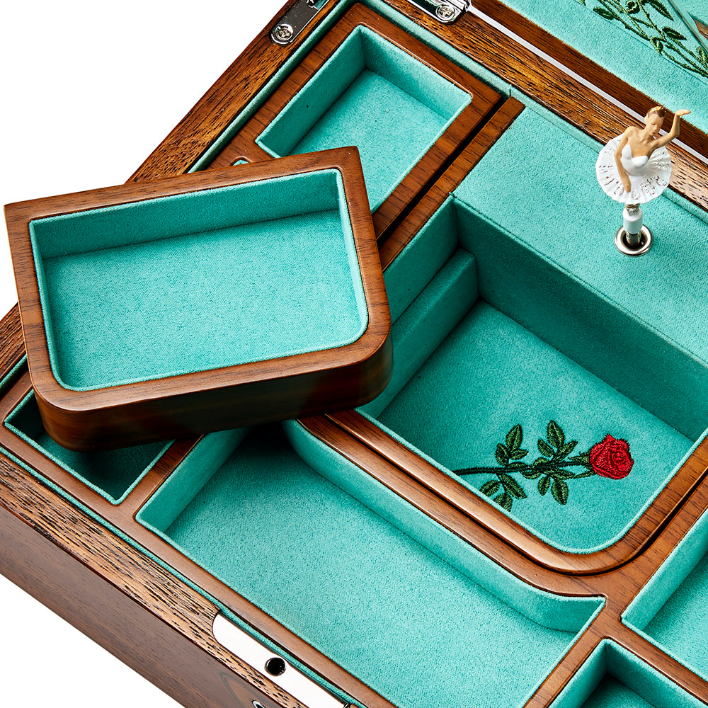 Wolf Ballet Musical Jewellery Box Limited Edition - Sleeping Beauty