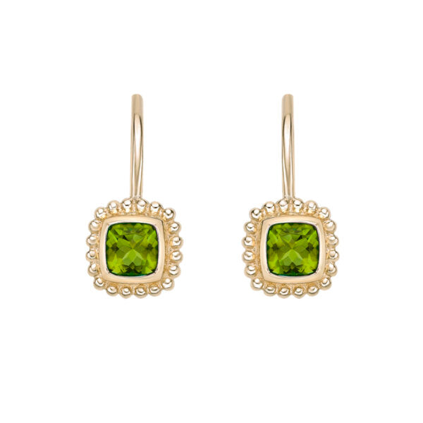 Peridot earrings sale