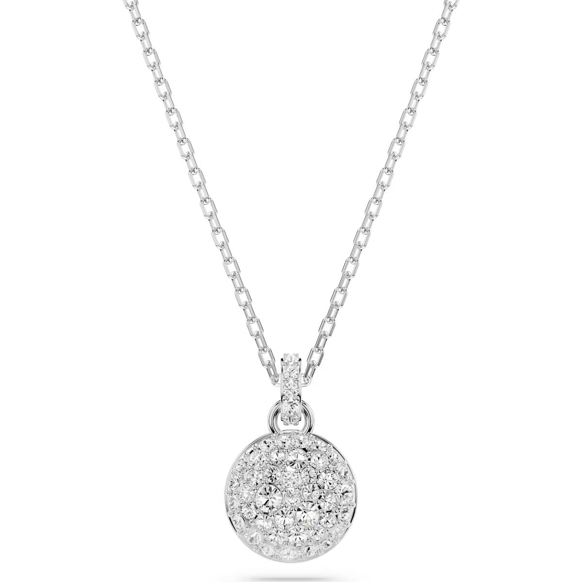 Swarovski - Meteora pendant, White, Rhodium plated - 5683446