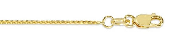 10K Yellow Gold 1.00mm Wheat Chain, 20&quot;