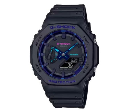 Casio G-Shock Analog Digital Watch - GA2100VB-1A, 2100 Series
