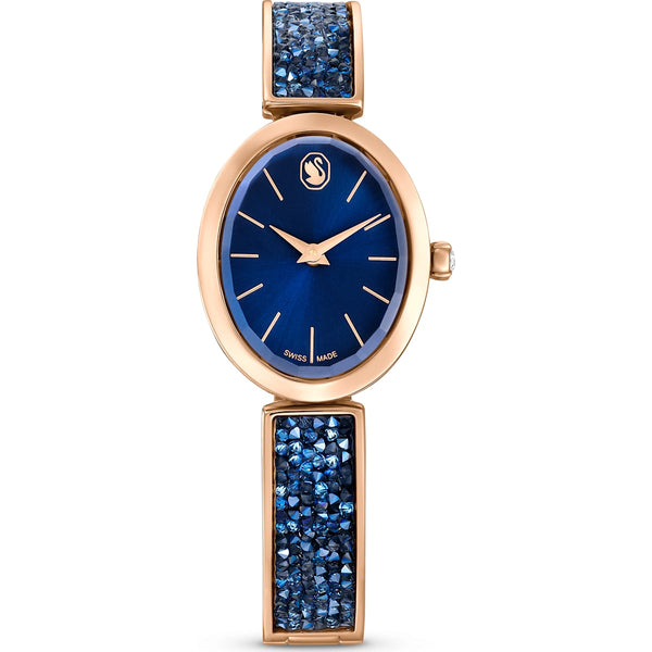 Swarovski Crystal Rock Oval Blue Watch - 5656822