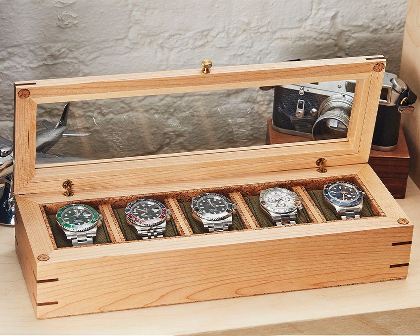 Analog/Shift Flatiron II 5-Piece Watch Box