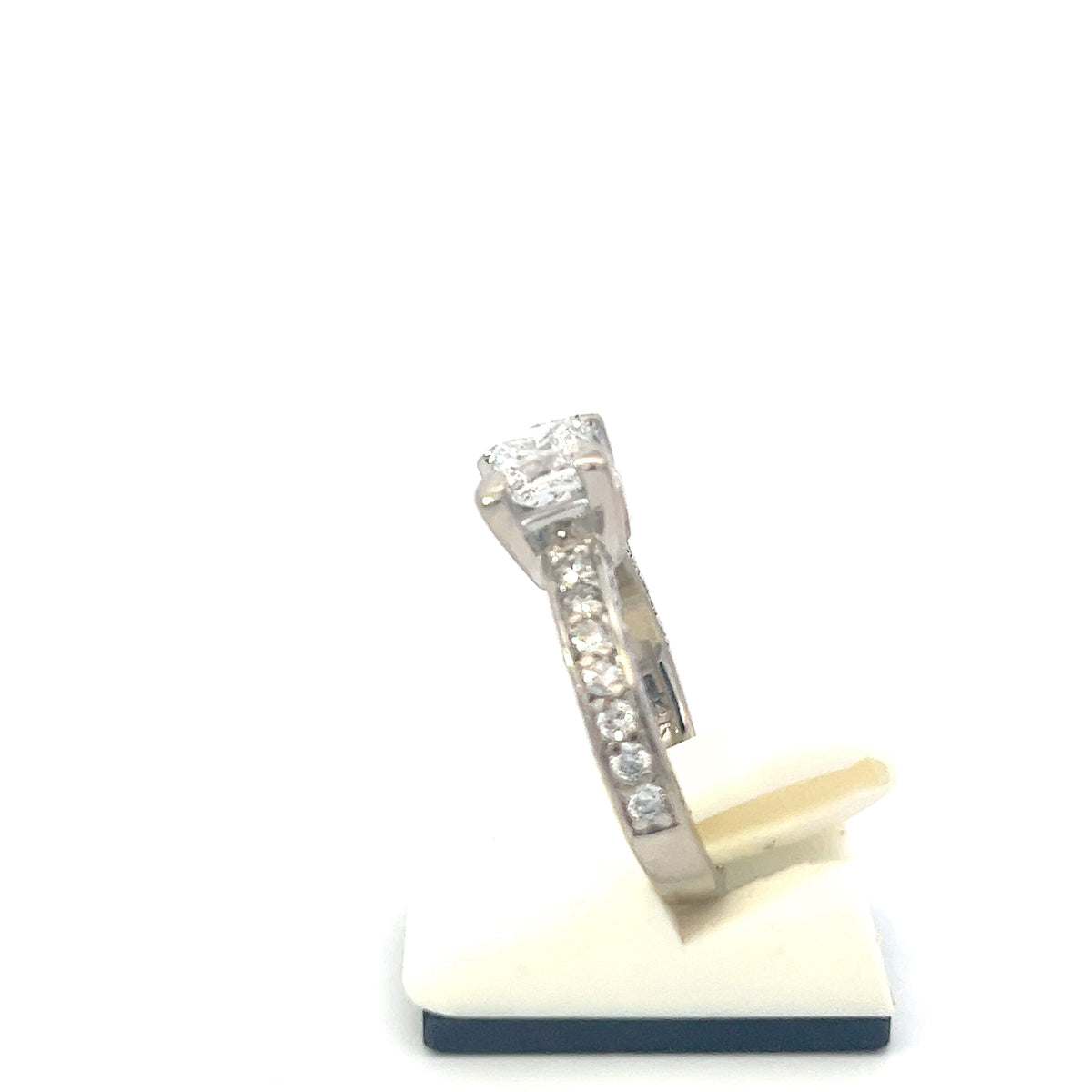 Previously Loved - 2.24cttw Princess Cut Diamond Engagement Ring Set