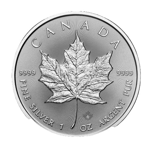 1 oz 2025 Canadian Maple Leaf Silver Coin | Royal Canadian Mint