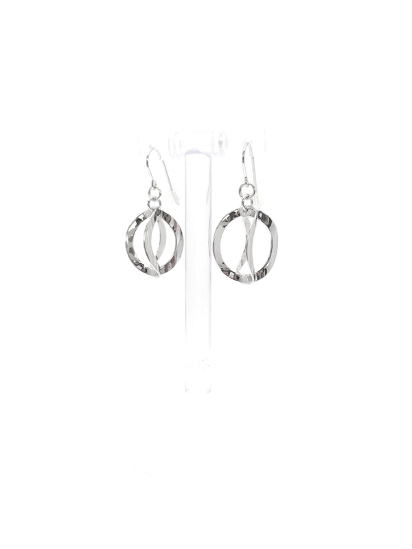 Sterling Silver Earrings 36mm