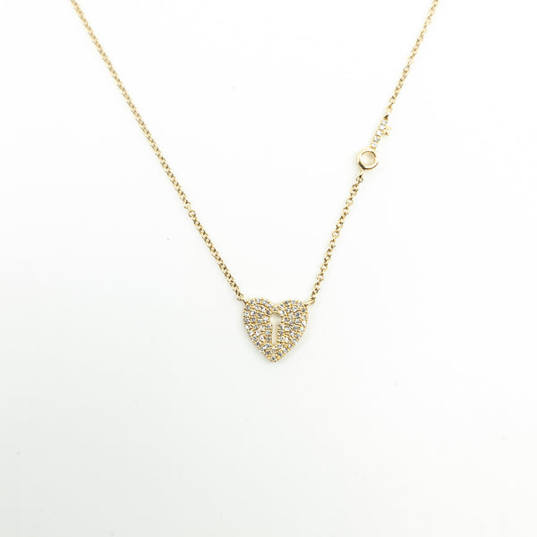 Yellow Gold Diamond Pendant