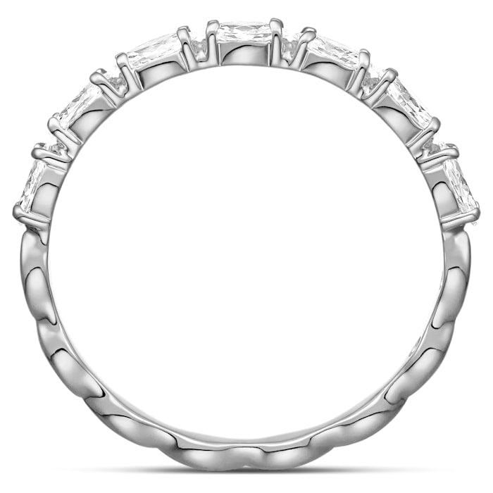 Vittore Marquise Ring White, Rhodium plated 5366577 - Core