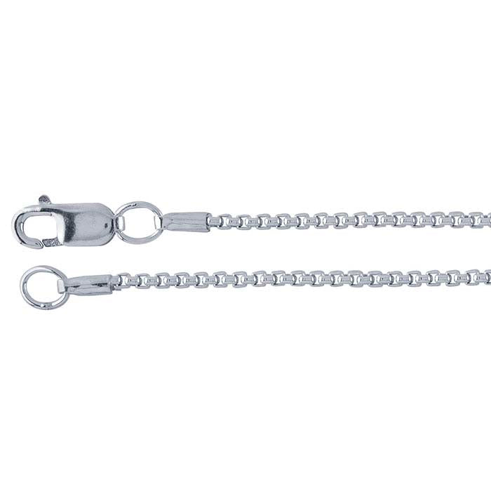Sterling Silver Box Chain 1.5mm 20&quot;