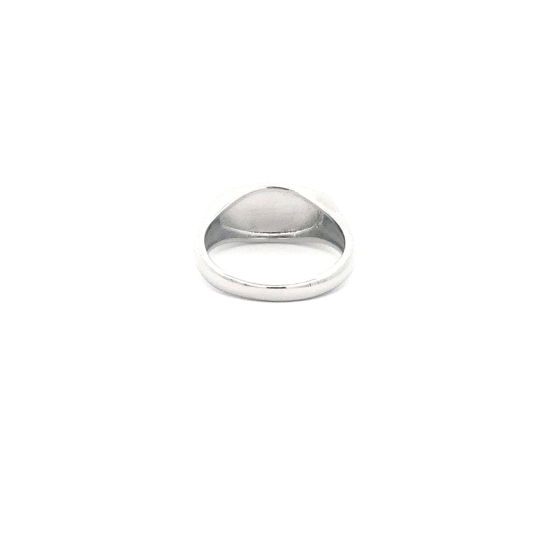 Silver 925 High Polish Plain Engravable Ring