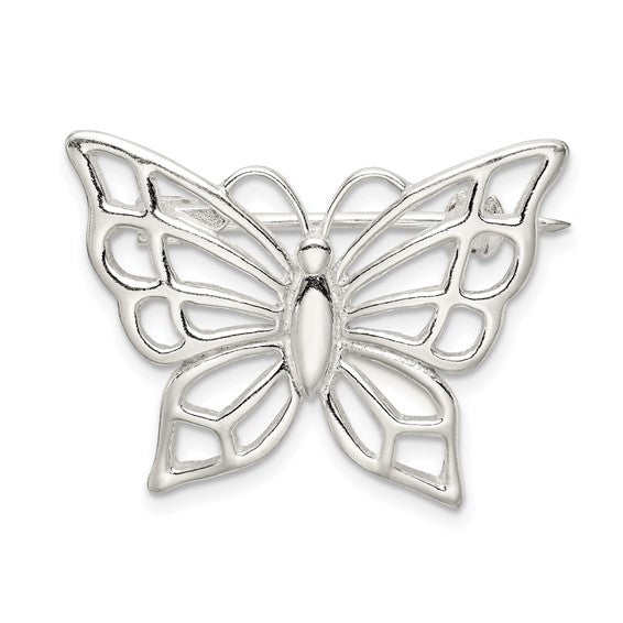 Butterfly brooch sterlint store