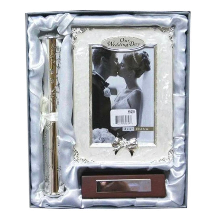 Wedding Frame and Certificate Holder with Stand