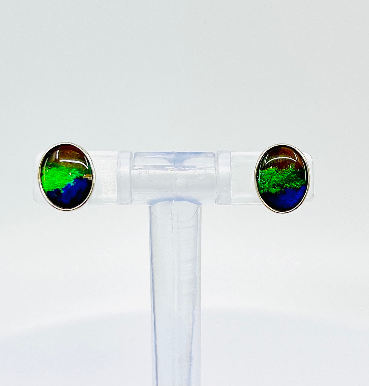 Sterling Silver &quot;AA&quot; Quality Ammolite Earring