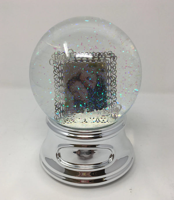 Happy Anniversary Water Globe