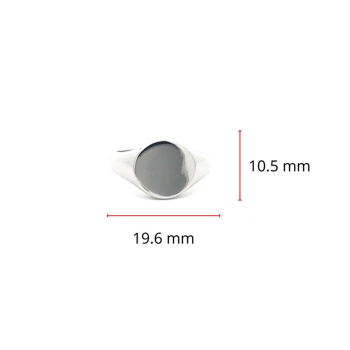 Silver 925 High Polish Engravable Ring
