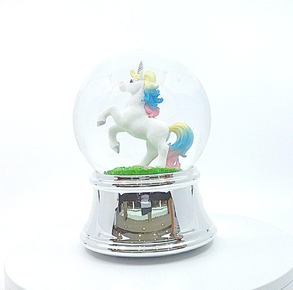 Unicorn Water Globe