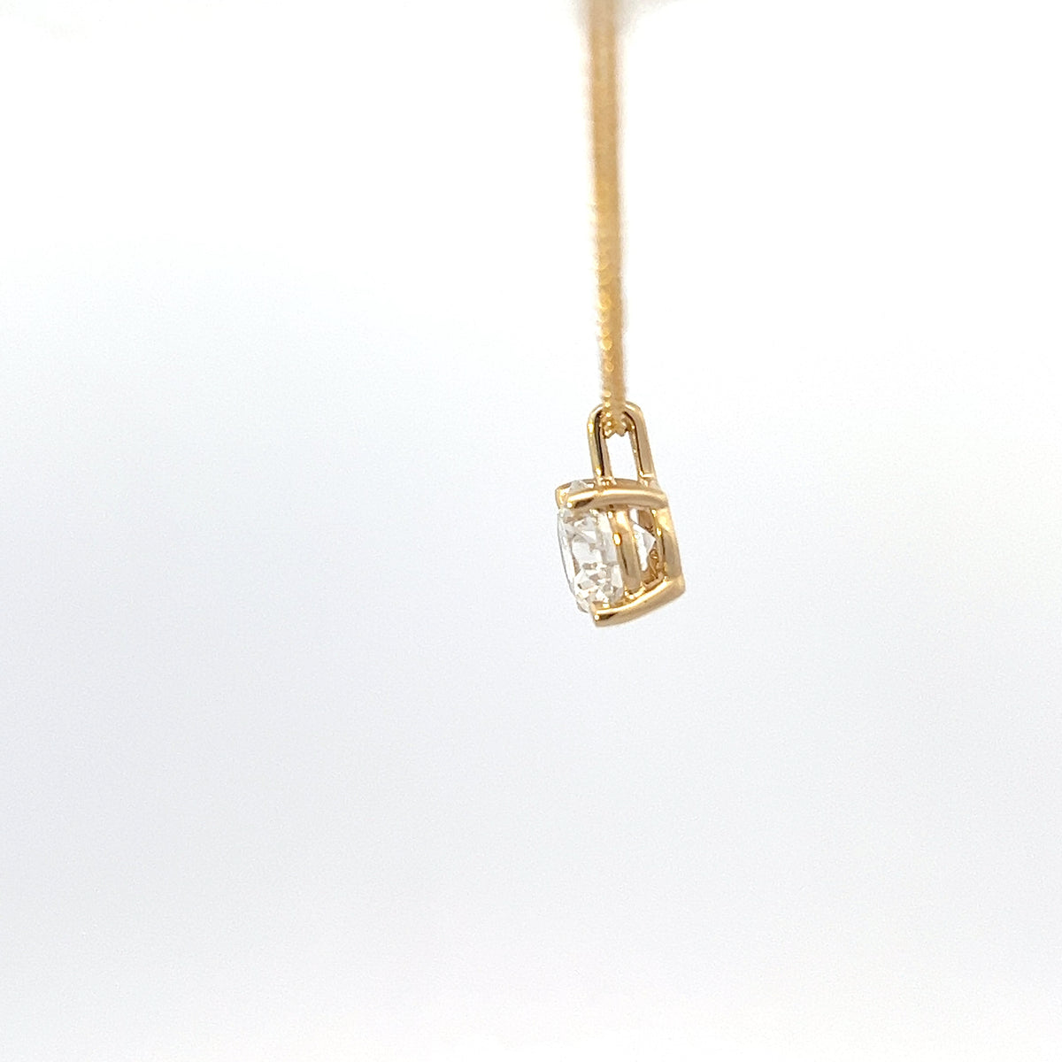 14K Yellow Gold 1.51ct Lab Grown Diamond Necklace