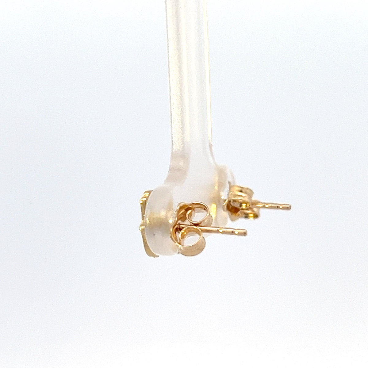 10K Yellow Gold stud Earrings