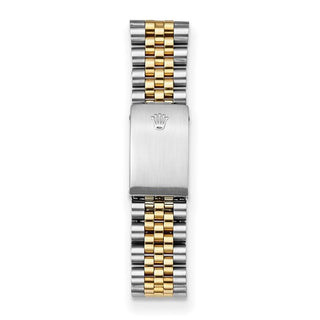 Rolex Pre-owned Rolex by Swiss Crown™ USA Pre-owned Independently Certified Rolex Steel and 18k 36mm Jubilee Datejust Mother of Pearl Diamond Dial and Fluted Bezel Watch