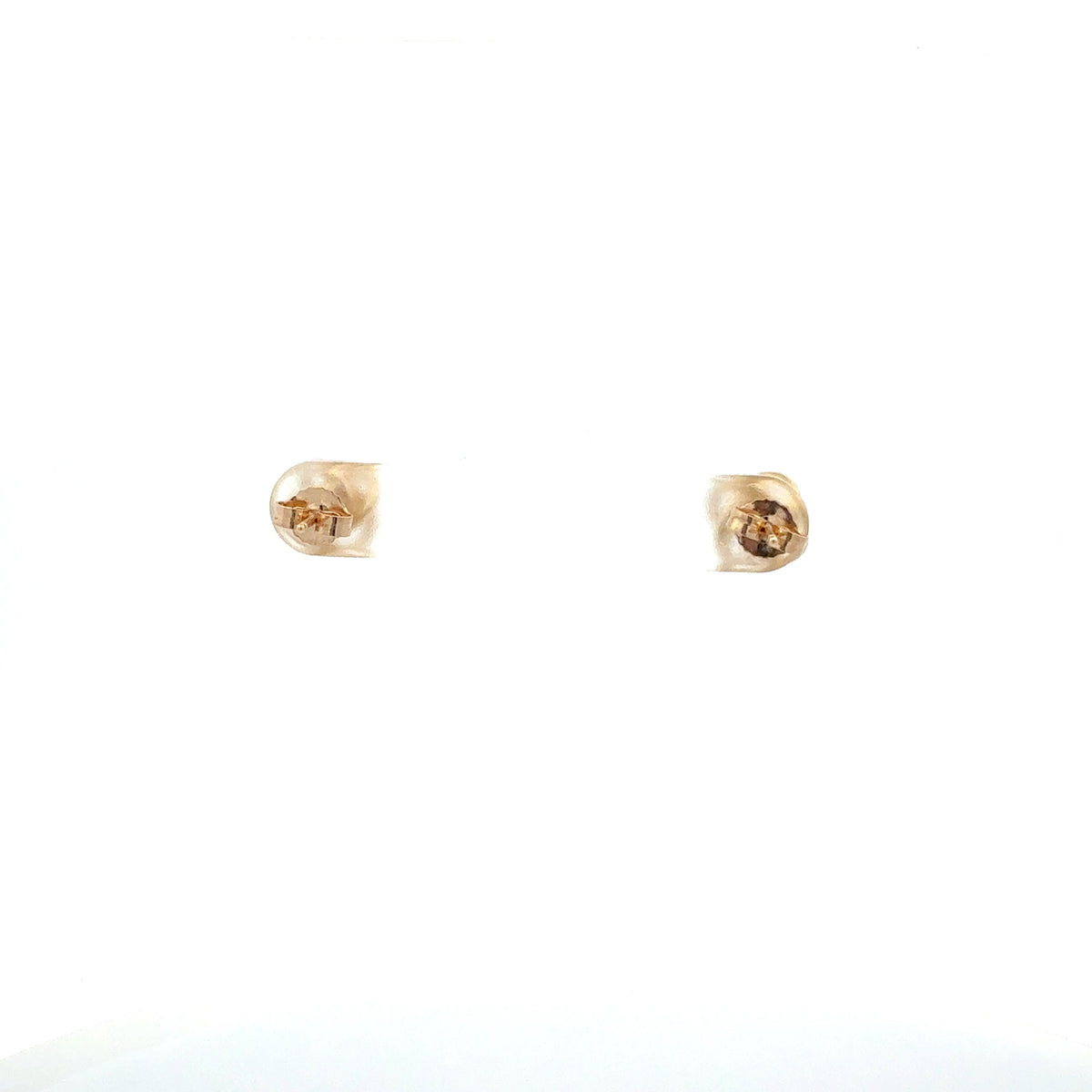 10K Yellow Gold 0.16cttw Diamond Knott Earrings