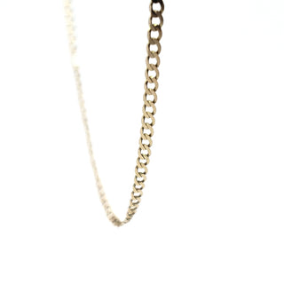 Tobillera de oro amarillo de 10 quilates: ajustable de 9 a 10 pulgadas