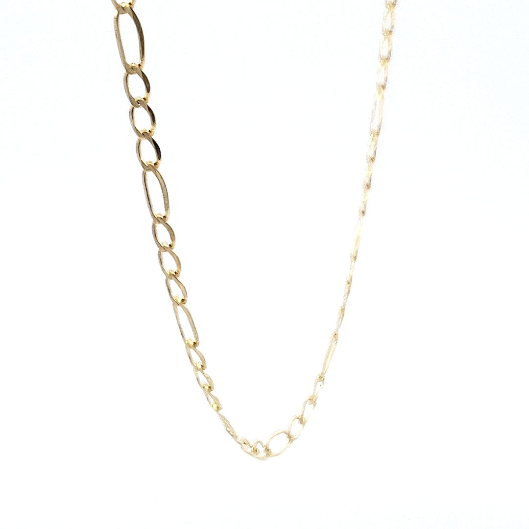 10K Yellow Gold Anklet - Adjustable 9-10&quot;