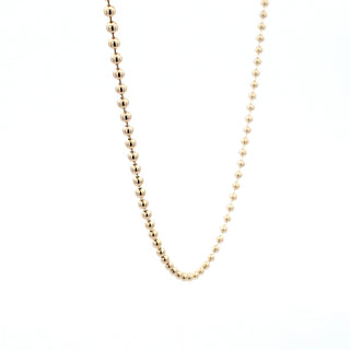 10K Yellow Gold Anklet - Adjustable 9-10"
