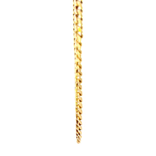 10K Yellow Gold 5.5mm Hollow Miami Cuban Link Chain 24"