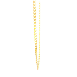 10K Yellow Gold 2.9mm Hollow Miami Cuban Link Chain 24"