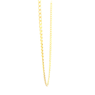 10K Yellow Gold 2.9mm Hollow Miami Cuban Link Chain 24"