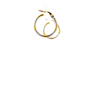 10K White Gold Hoop Earrings
