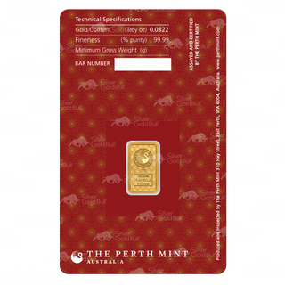 1 gram Celebrate Diwali Lakshmi Gold Bar | Perth Mint