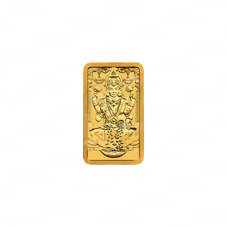1 gram Celebrate Diwali Lakshmi Gold Bar | Perth Mint
