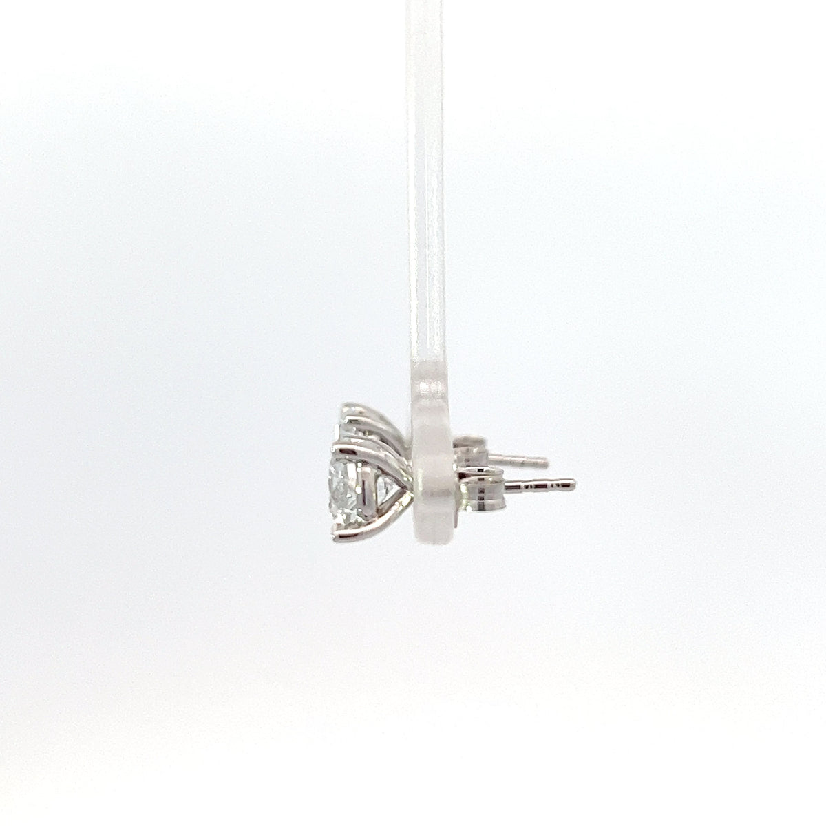 14K White Gold 2.00cttw Lab Grown Diamond Earrings