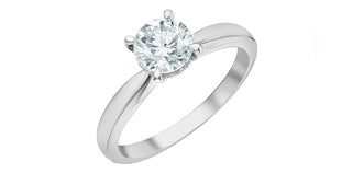 14K Gold Lab Grown Diamond Engagement Ring