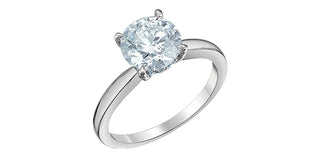 14K Gold Lab Grown Diamond Engagement Ring