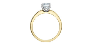 14K Gold Lab Grown Diamond Engagement Ring