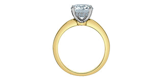 14K Gold Lab Grown Diamond Engagement Ring