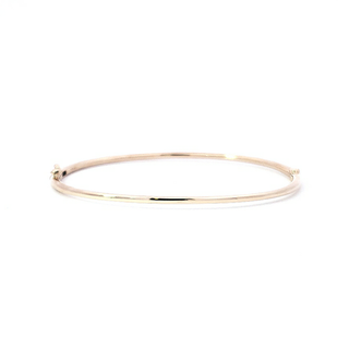 Brazalete de diamantes en oro amarillo de 14 quilates