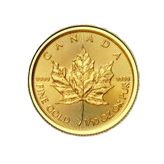 1/10 oz 2025 Canadian Maple Leaf Gold Coin | Royal Canadian Mint