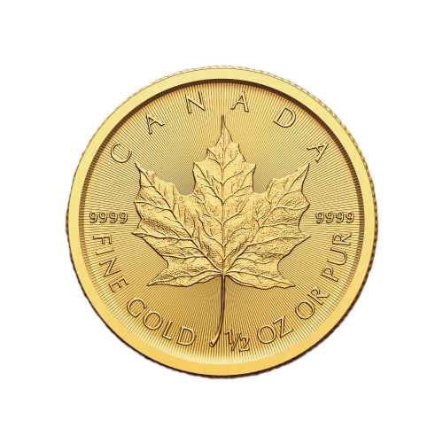 1/2 oz 2025 Canadian Maple Leaf Gold Coin | Royal Canadian Mint