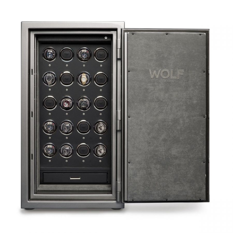 Atlas 20 Piece Watch Winder Safe Dana Dow Jewellers