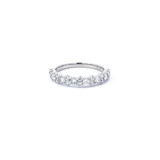 Anillo de diamantes de 1,00 quilates en oro blanco de 14 quilates