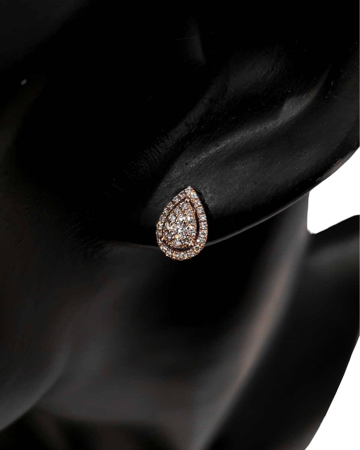 14K Rose Gold 0.30 cttw Diamond Earrings