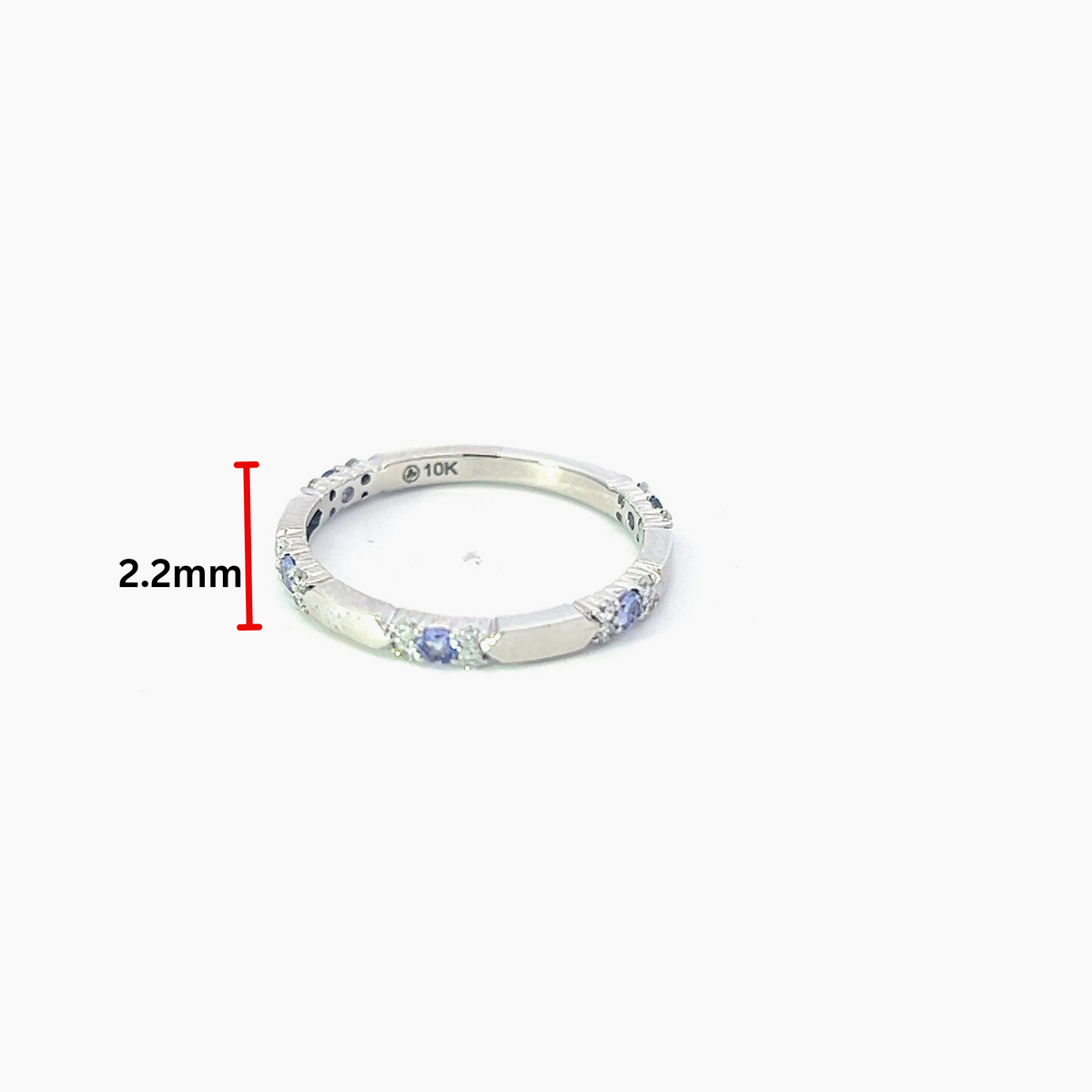 SEGUIMIENTO - Anillo de citrino de 14 quilates de 1,28 quilates y diamante de 0,14 quilates - Talla 7