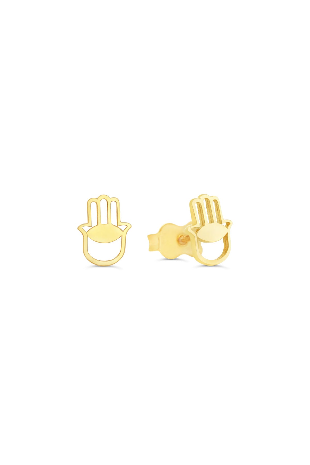 10K Yellow Gold stud Earrings