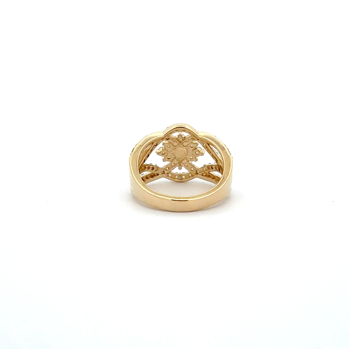 14K Yellow Gold 1.25cttw Canadian Diamond Ring