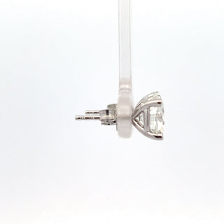 14K White Gold 4cttw Lab Grown Diamond Stud Earrings