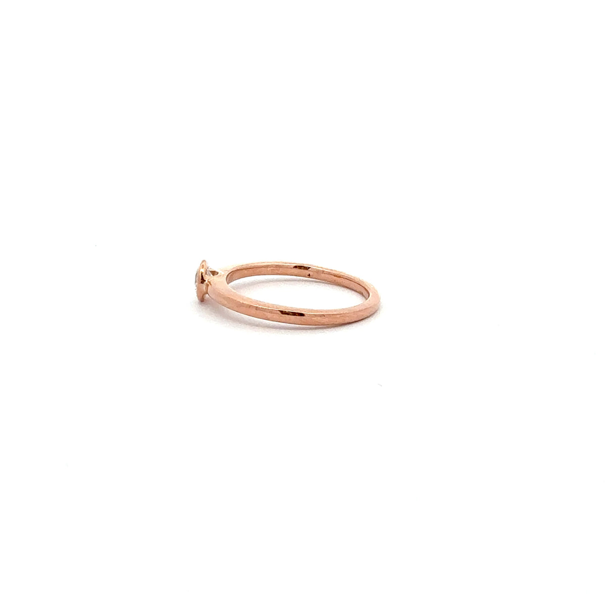 10K Rose Gold 0.25cttw Rose Gold Diamond Ring