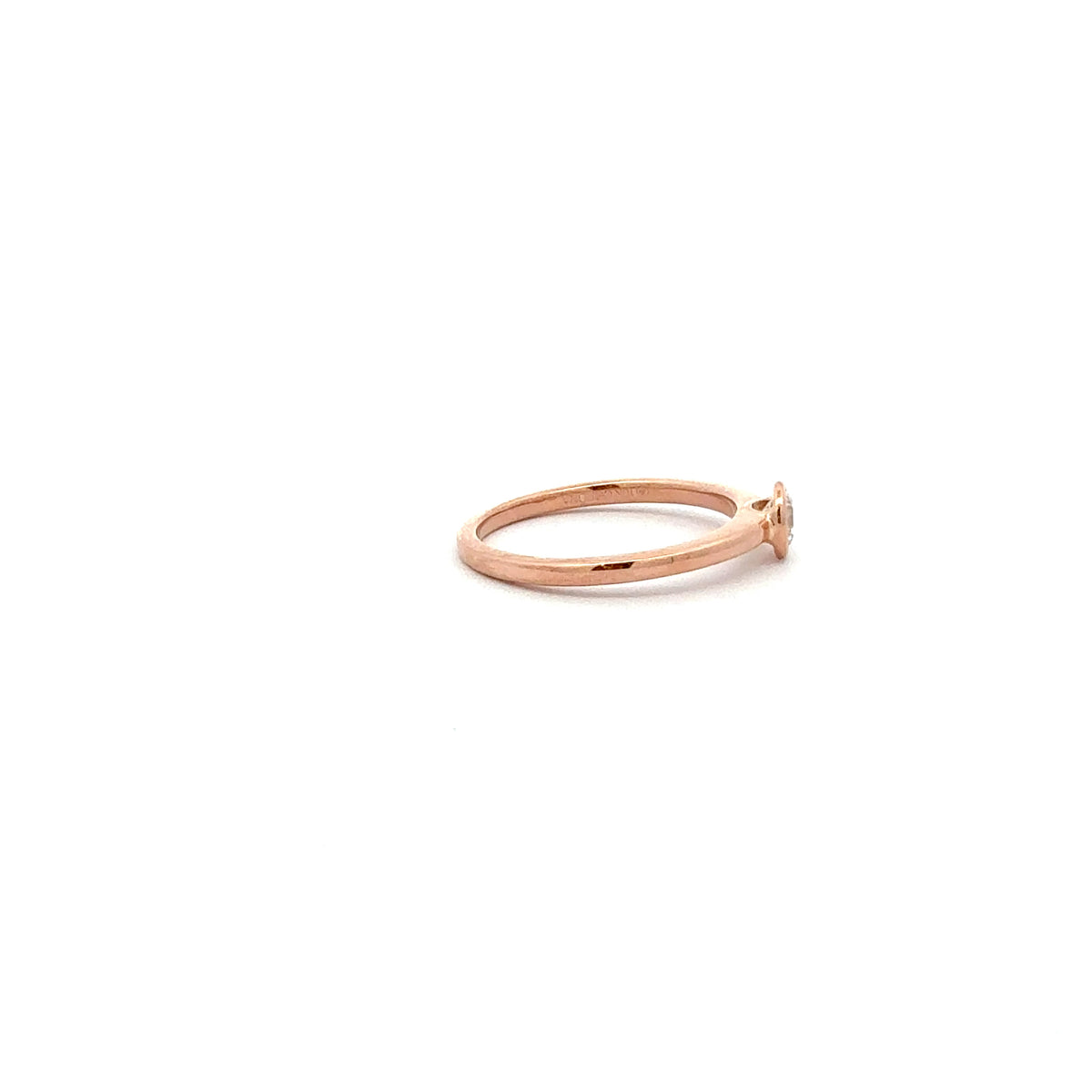 10K Rose Gold 0.25cttw Rose Gold Diamond Ring